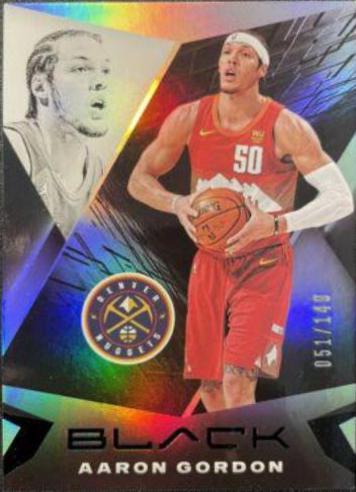 Aaron Gordon #36 2020 Panini Black Basketball