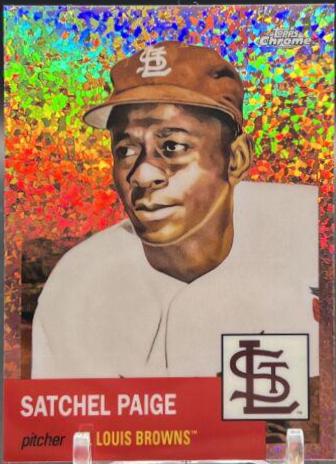 Satchel Paige [Rose Gold Refractor] #73