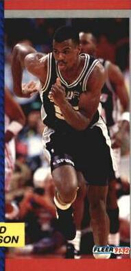 David Robinson #395 Basketball Cards 1991 Fleer