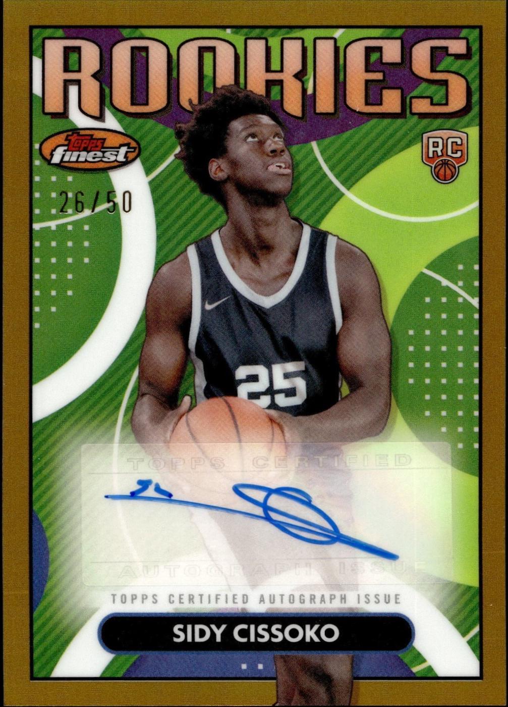 Sidy Cissoko [Gold Refractor] #RFA-SC