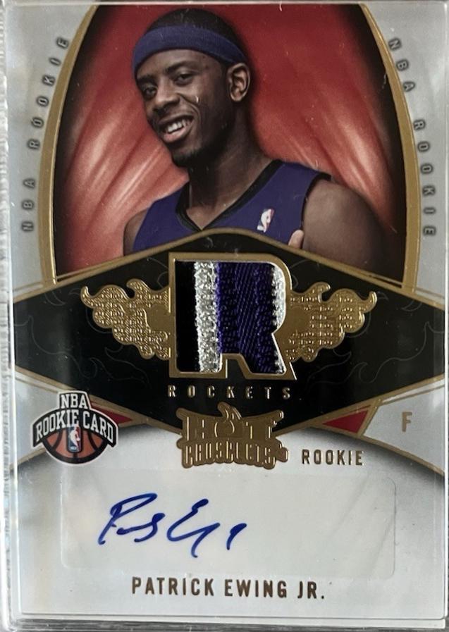 Patrick Ewing Jr. #136 Basketball Cards 2008 Fleer Hot Prospects