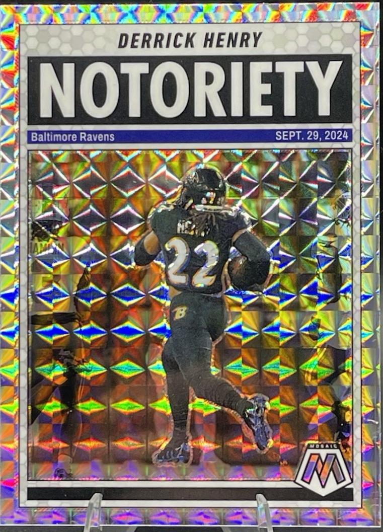 Derrick Henry [Mosaic] #4 Prices | 2025 Panini Mosaic Notoriety