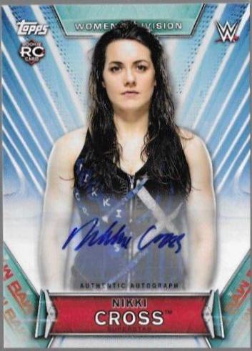 Nikki Cross #A-NC Wrestling Cards 2019 Topps WWE Women's Division Autographs
