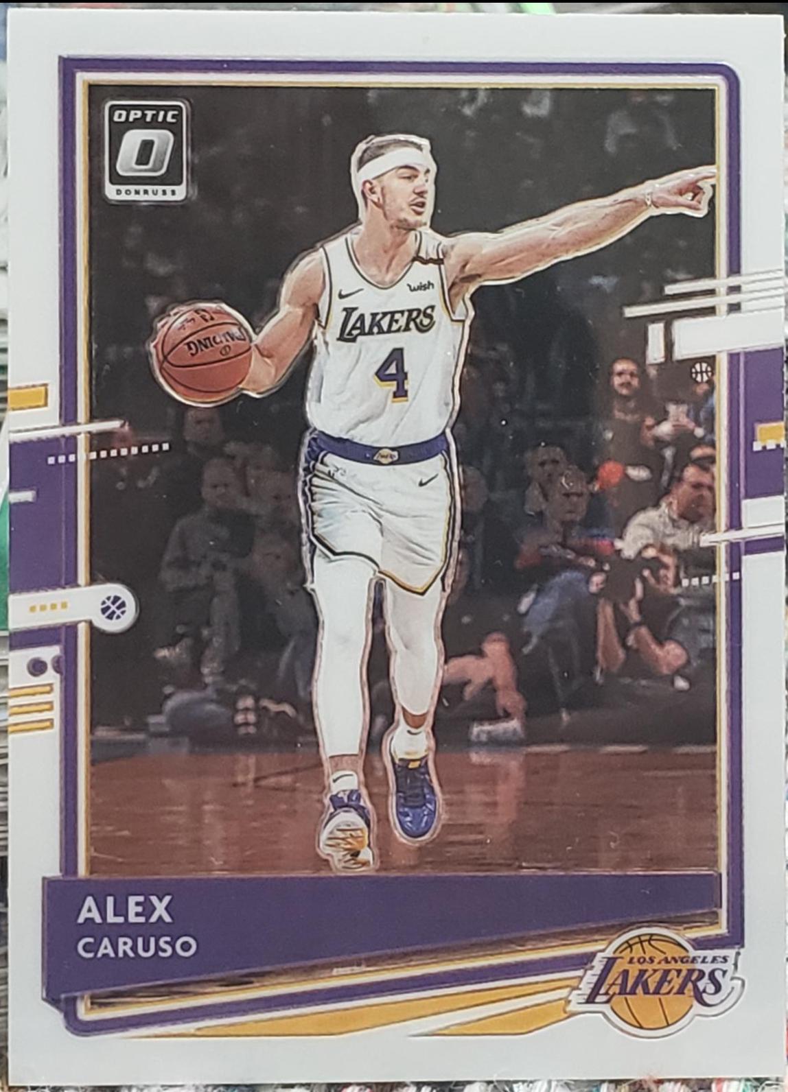 Alex Caruso #98 2020 Panini Donruss Optic Basketball