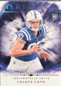 Laiatu Latu #125 Football Cards 2024 Panini Origins