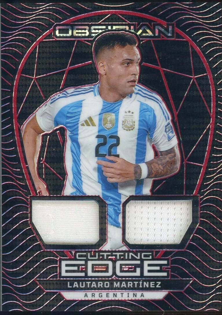 Lautaro Martinez [Electric Etch Red Pulsar] #CE-LM