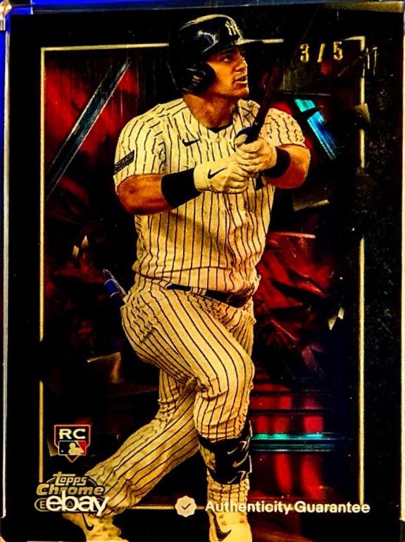 Jasson Dominguez #DOD-13 Baseball Cards 2024 Topps Chrome Black Depth of Darkness