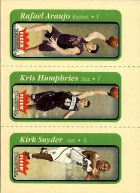 Araujo, Humphries, Snyder Green Snyder Green #267 Basketball Cards 2004 Fleer