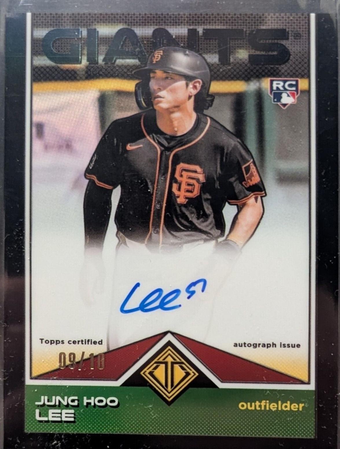 Jung Hoo Lee [Black Refractor] #TCBA-JL