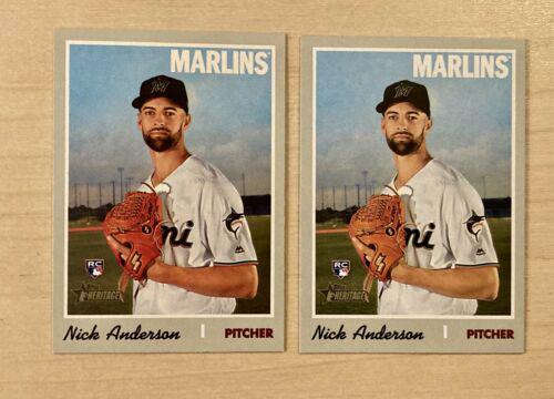 Nick Anderson #692 Baseball Cards 2019 Topps Heritage
