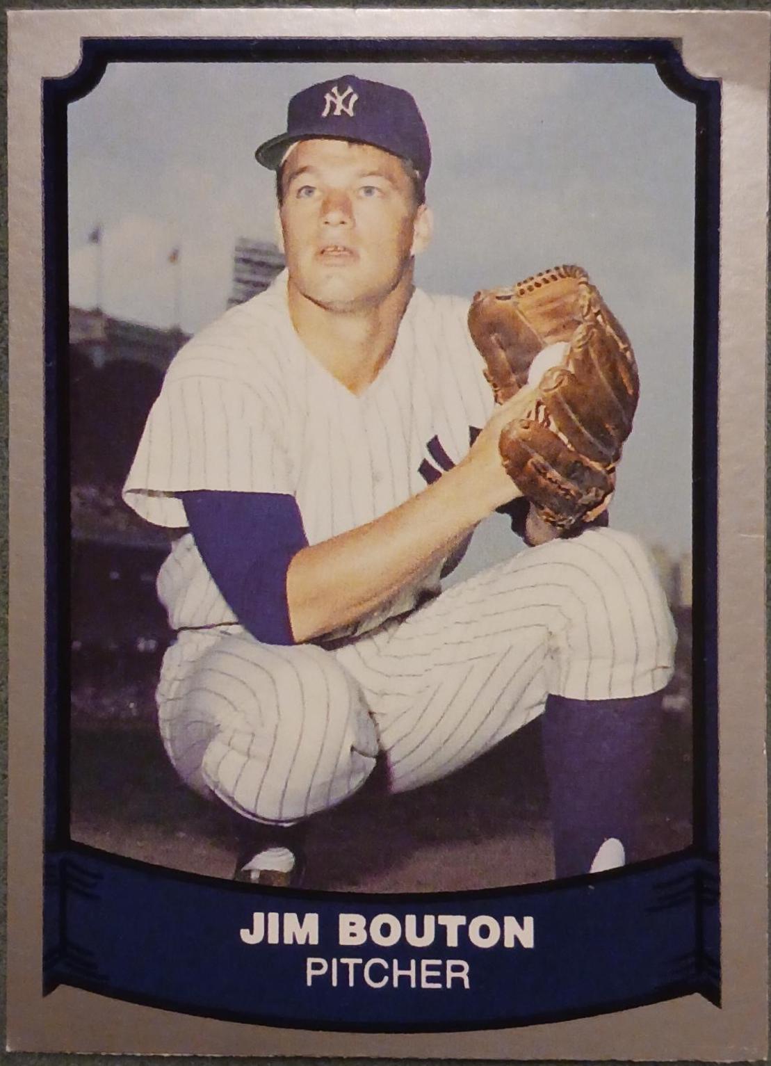 Jim Bouton #20 Baseball Cards 1989 Pacific Legends