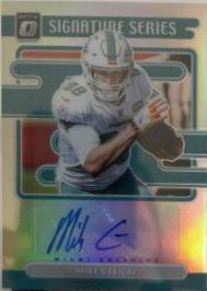 Mike Gesicki #SS-MG Football Cards 2021 Panini Donruss Optic Signature Series