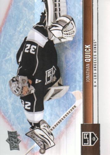 Jonathan Quick #79 Hockey Cards 2012 Upper Deck