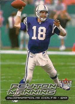 Peyton Manning #150 Football Cards 2000 Ultra