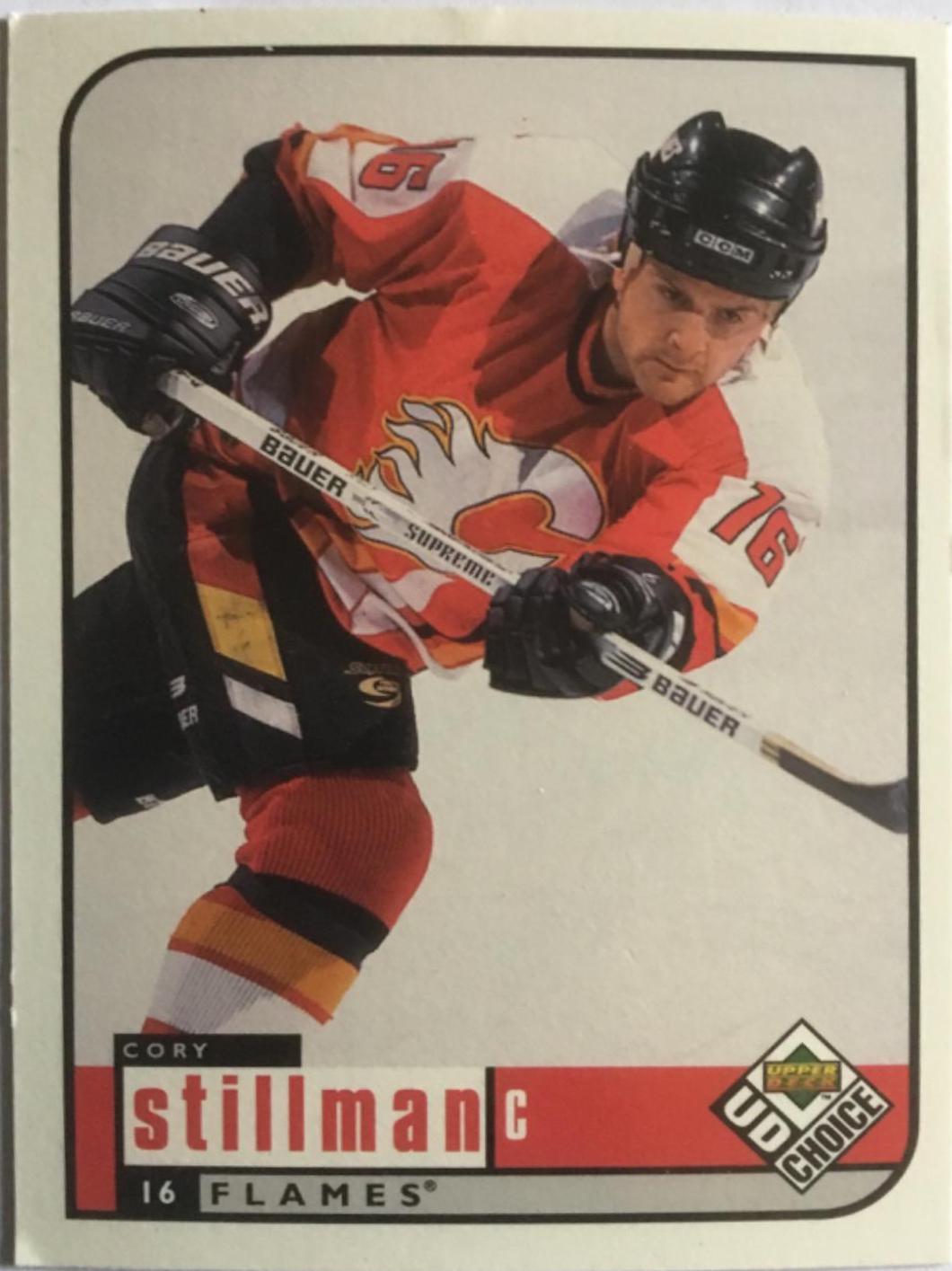 Cory Stillman #33 Hockey Cards 1998 Upper Deck