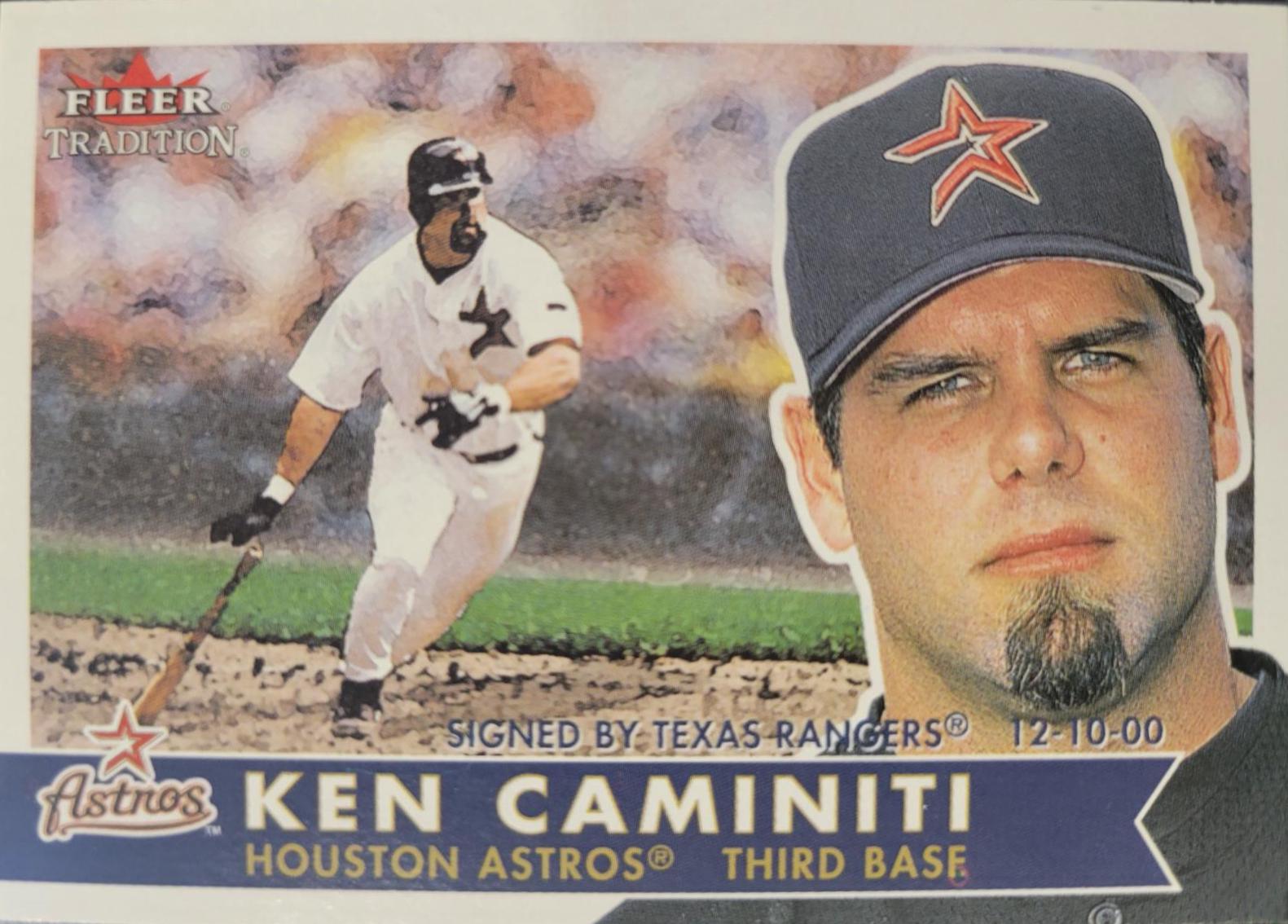 Ken Caminiti #23 Baseball Cards 2001 Fleer Tradition