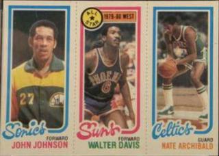 John Johnson / Walter Davis / Nate Archibald #4 / 33 / 230