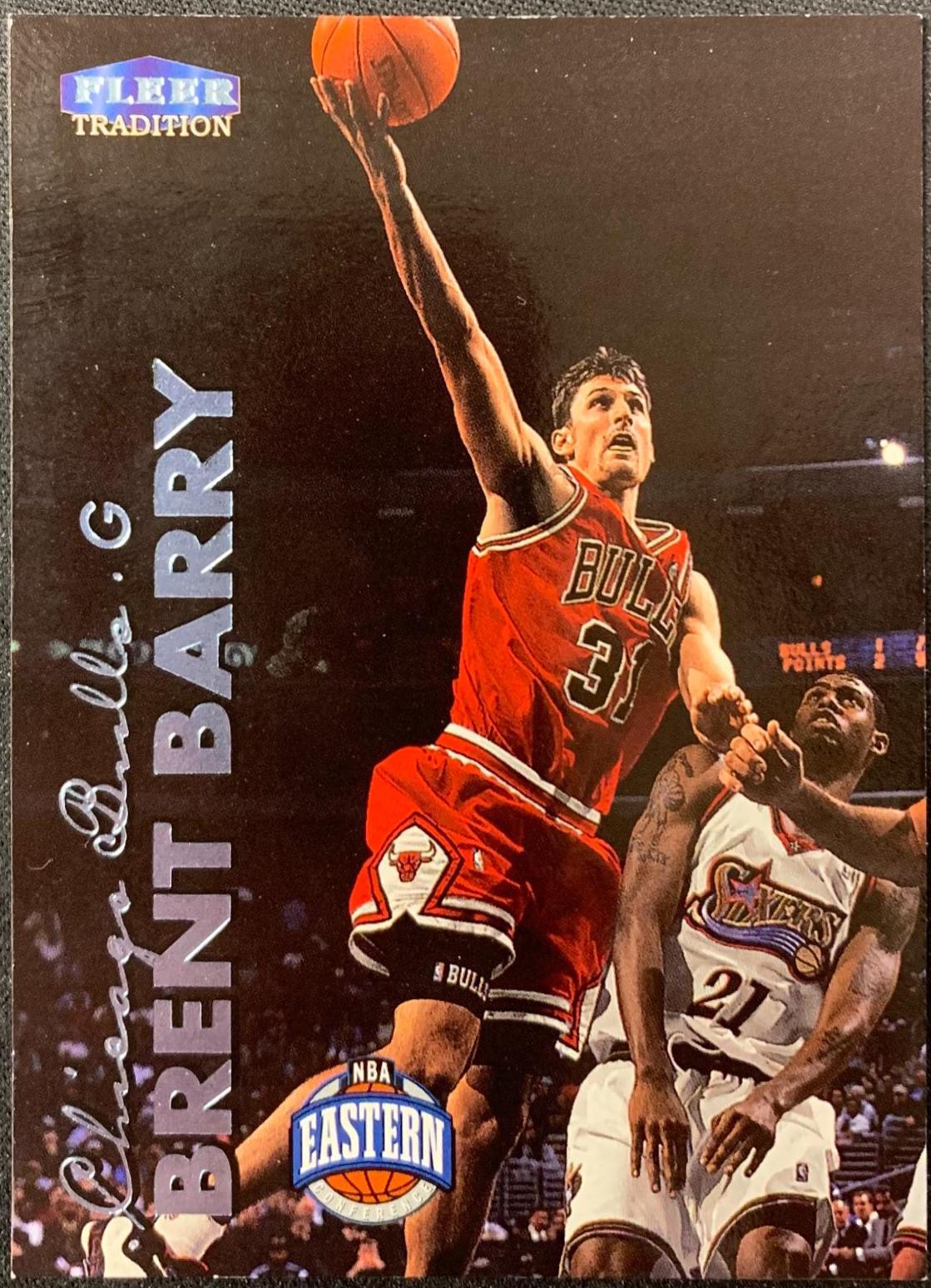 Brent Barry #16 Basketball Cards 1999 Fleer Tradition