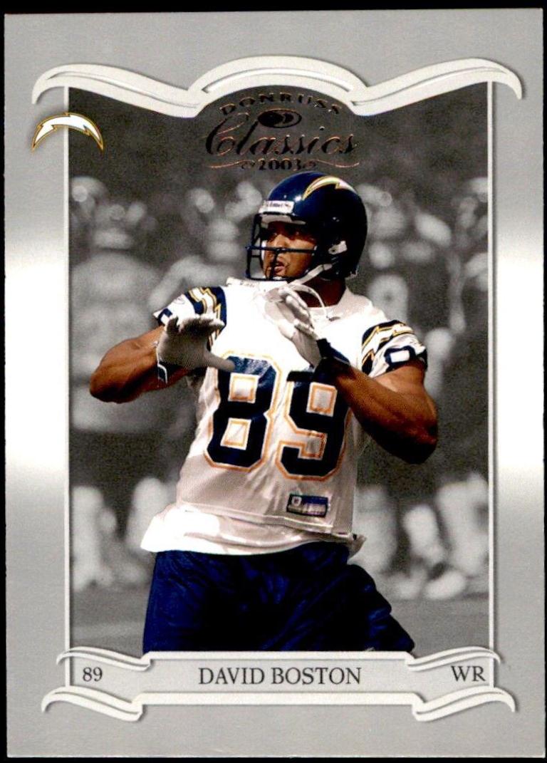 David Boston #3 Football Cards 2003 Panini Donruss Classics