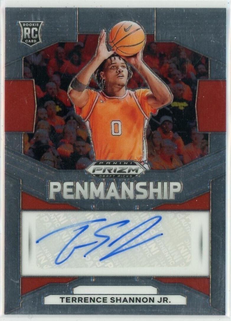 Terrence Shannon Jr. #P-TSJ Basketball Cards 2024 Prizm Draft Picks Penmanship