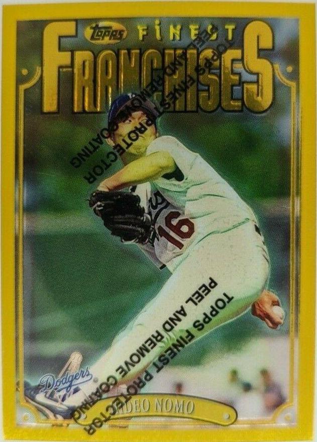 Hideo Nomo #232 Baseball Cards 1996 Finest