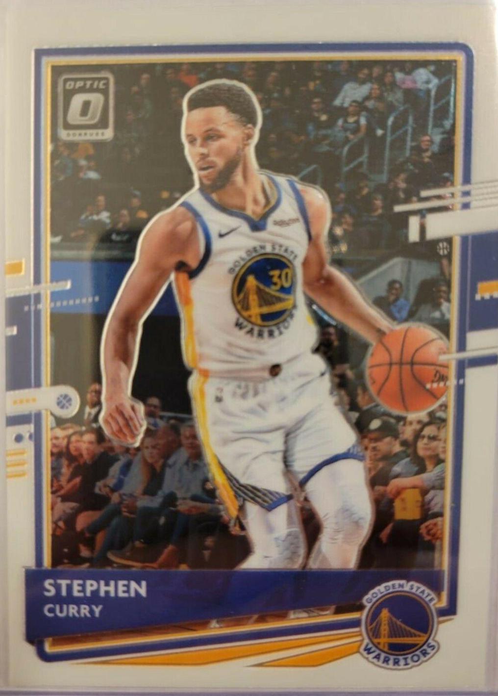 Stephen Curry #17 Basketball Cards 2020 Panini Donruss Optic