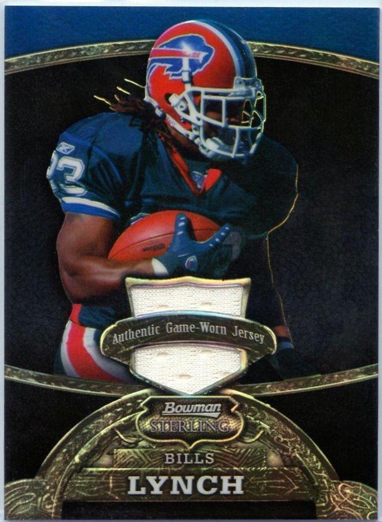 Marshawn Lynch [Jersey Black Refractor] #67