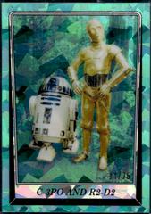 C-3PO and R2-D2 [Aqua] #8 Prices | Star Wars 2023 Topps Chrome