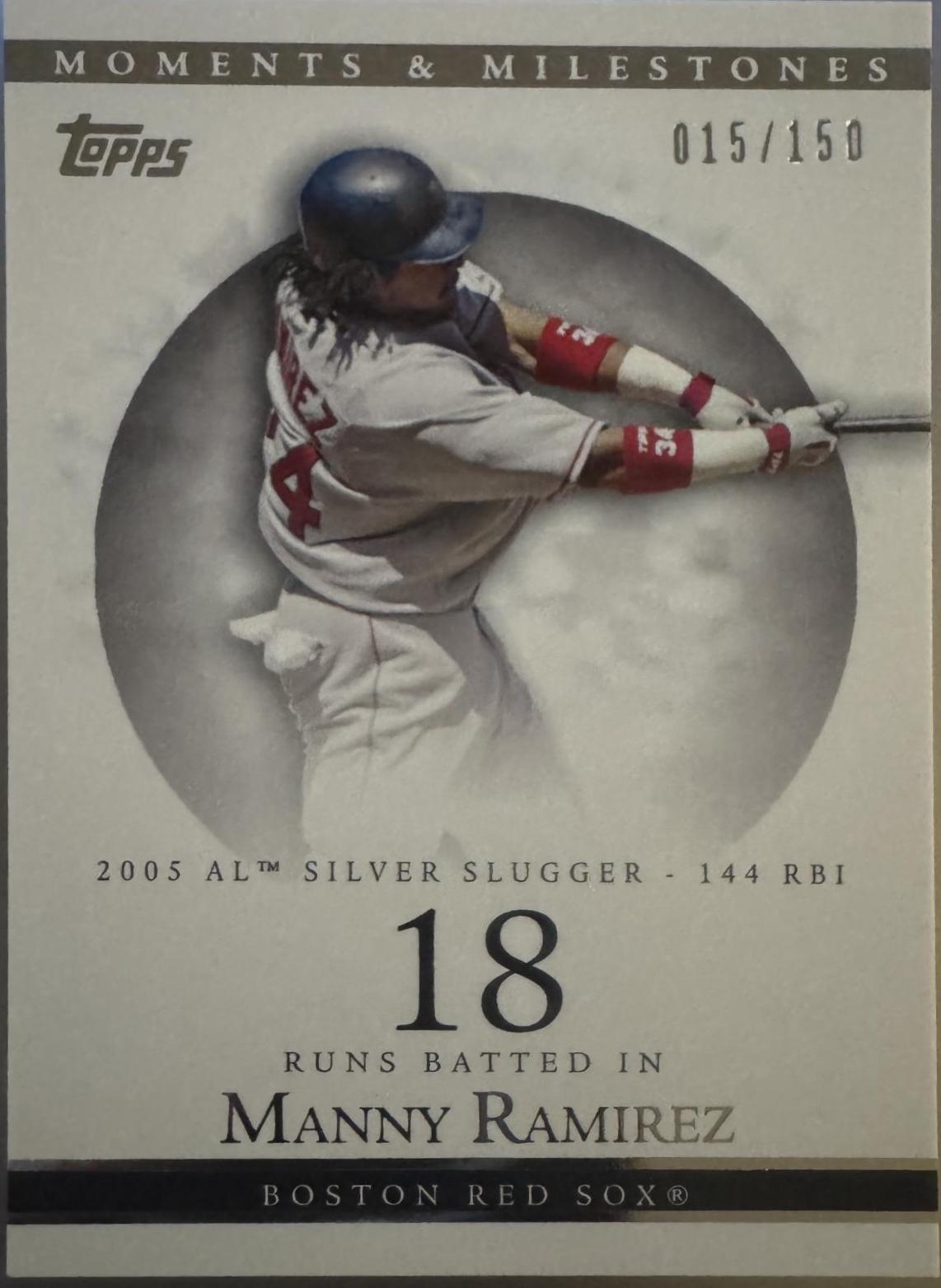 Manny Ramirez [18 RBI] #135