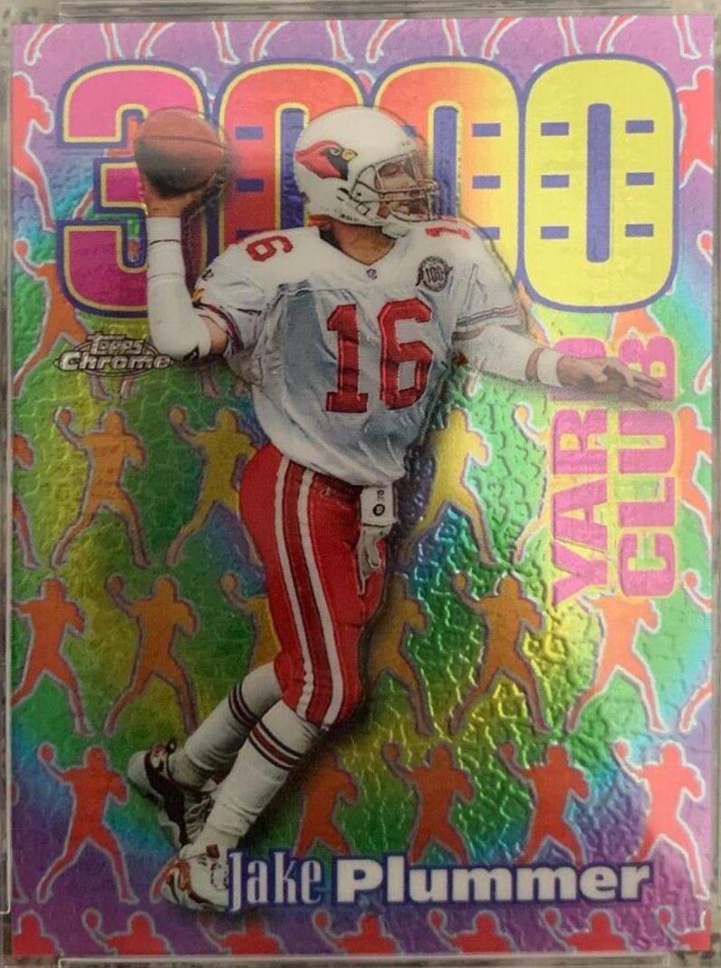 Jake Plummer #AE18 Football Cards 1999 Topps Chrome All Etch