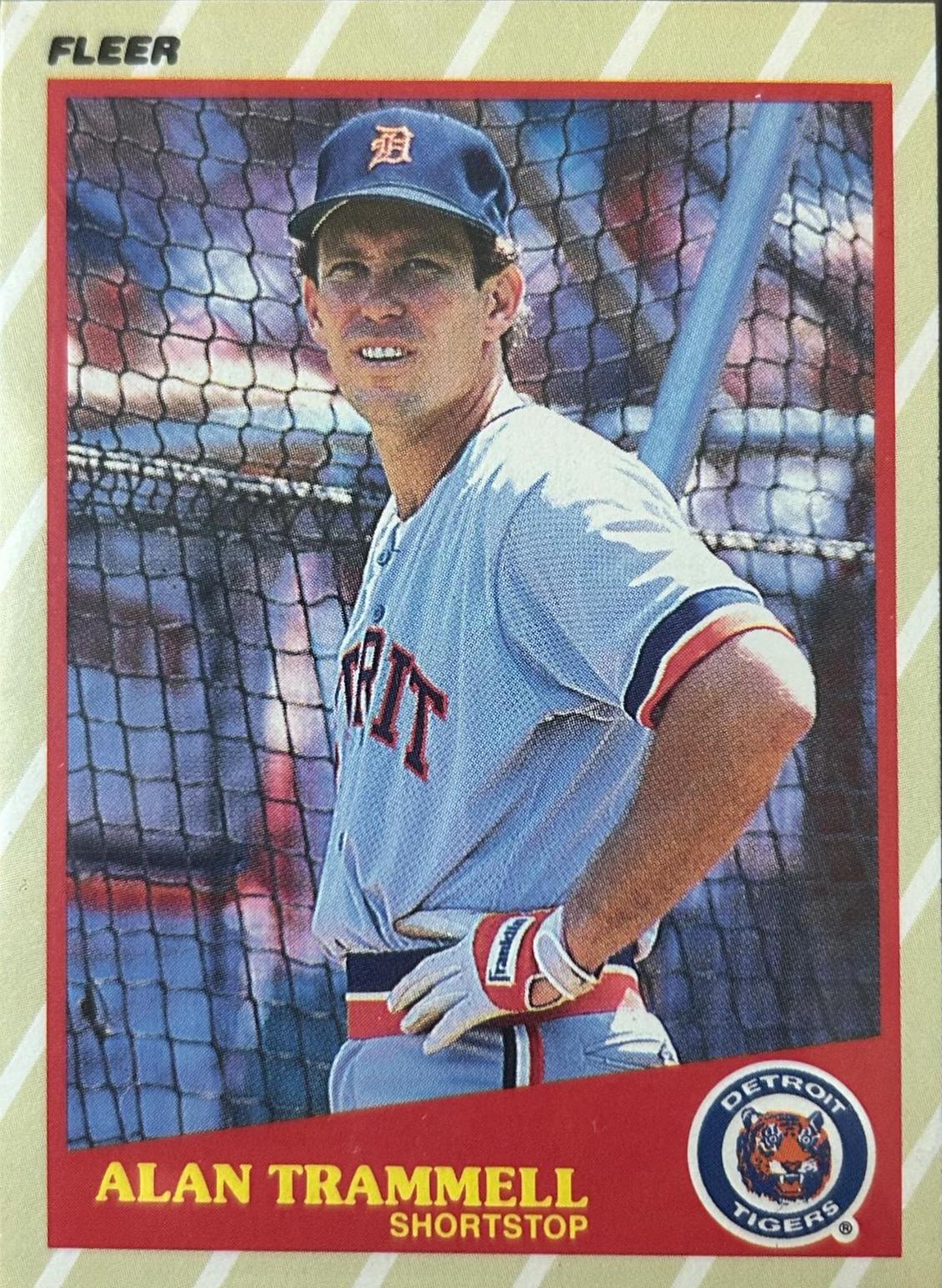 Alan Trammell #40 Baseball Cards 1989 Fleer Superstars