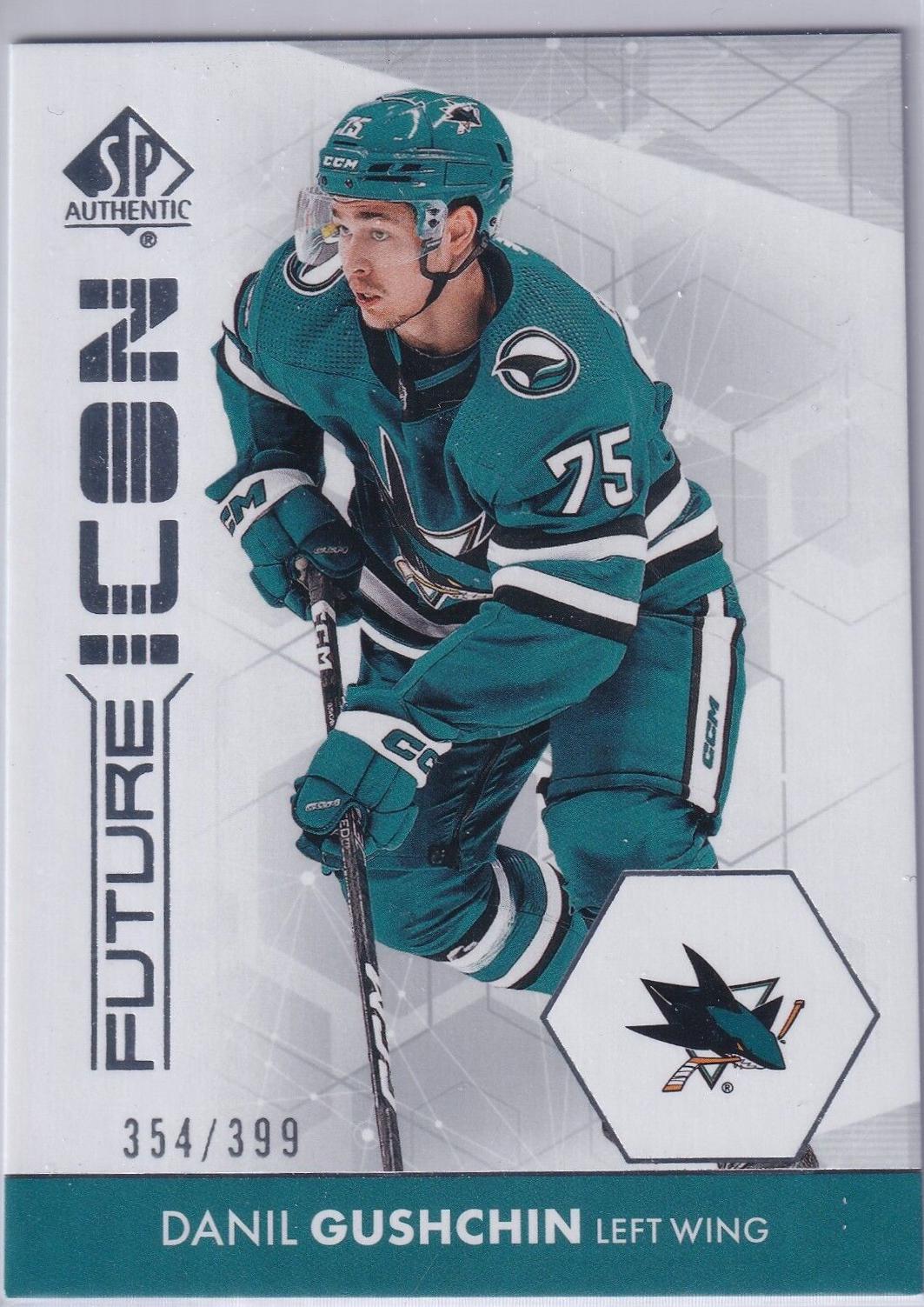 Danil Gushchin #FI-8 Hockey Cards 2023 SP Authentic Future Icon