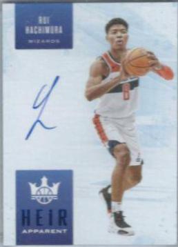Rui Hachimura #HA-RUI Basketball Cards 2019 Panini Court Kings Heir Apparent Autographs