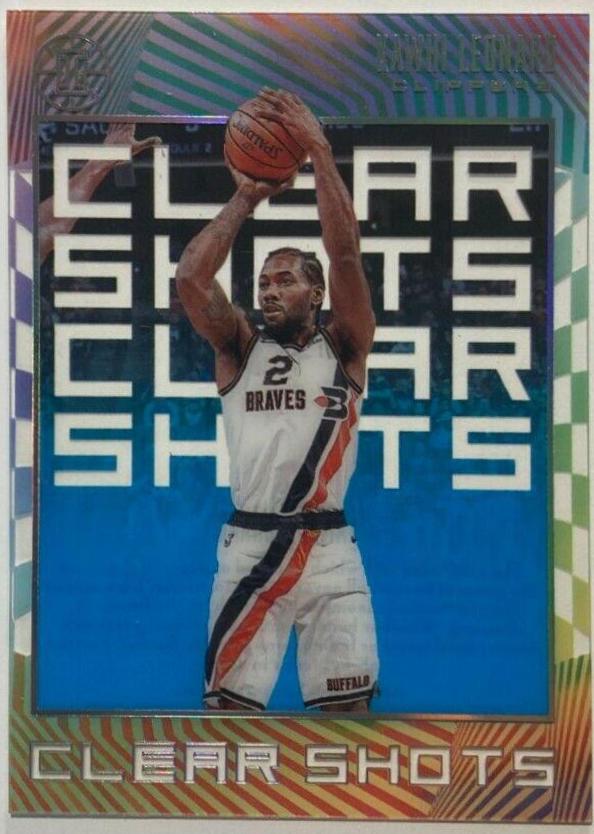 Kawhi Leonard #4 Basketball Cards 2019 Panini Illusions Clear Shots
