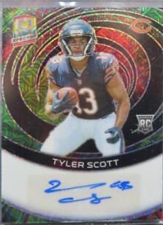 Tyler Scott #4 Football Cards 2023 Panini Spectra Rookie Autograph Meta