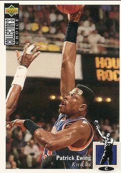 Patrick Ewing #333 Basketball Cards 1994 Collector's Choice