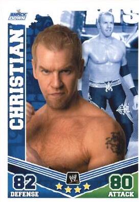 Christian Wrestling Cards 2010 Topps Slam Attax WWE Mayhem