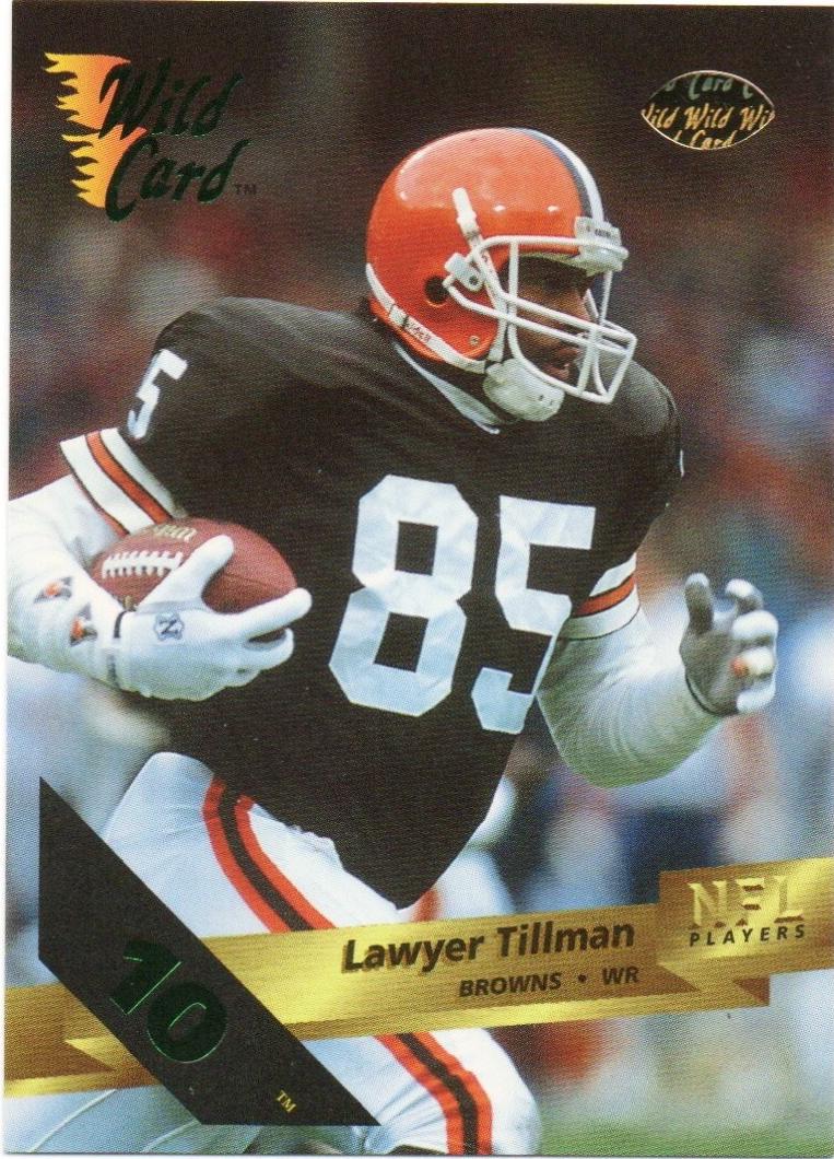 Lawyer Tillman #40 1993 Wild Card Football