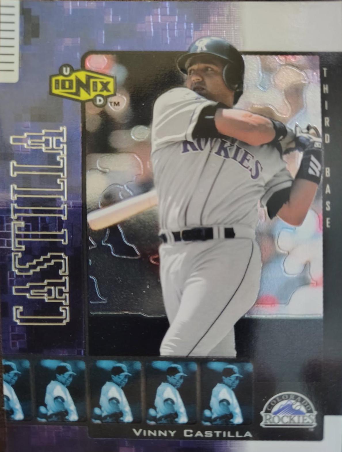 Vinny Castilla #50 Baseball Cards 2000 Upper Deck Ionix