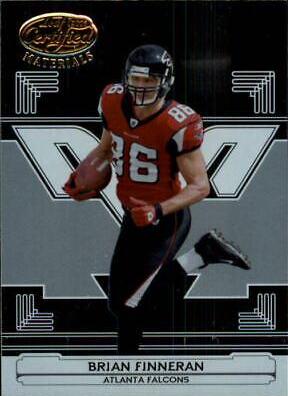 Brian Finneran #6 Football Cards 2006 Leaf Certified Materials