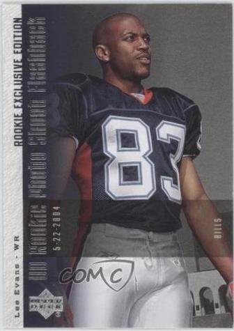 Lee Evans #PSF-LE Football Cards 2006 Upper Deck Rookie Exclusive Photo Shoot Flashback