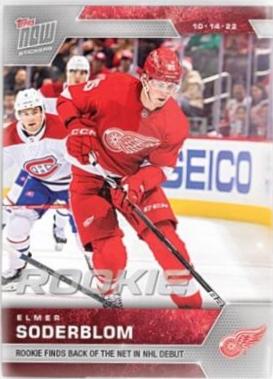 Elmer Soderblom #11 Hockey Cards 2022 Topps Now