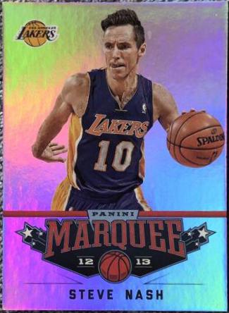 Steve Nash #69 Basketball Cards 2012 Panini Marquee