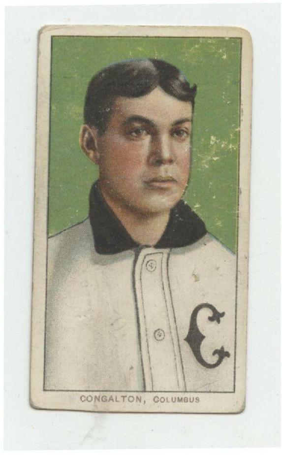 Bunk Congalton Baseball Cards 1909 T206 Piedmont 350