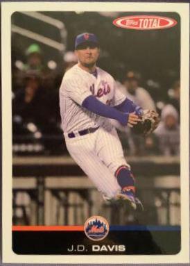 J.D. Davis #7 Baseball Cards 2019 Topps Total