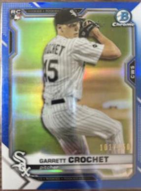 Garrett Crochet [Blue Refractor] #63