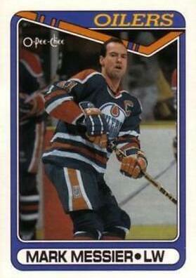 Mark Messier #130 Hockey Cards 1990 O-Pee-Chee