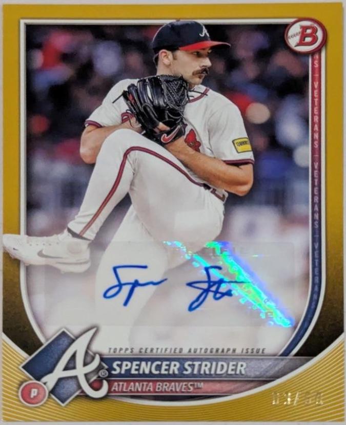 Spencer Strider [Gold] #PRV-SS