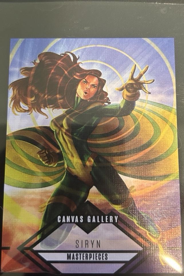 Siryn #CG-8 Marvel 2024 SkyBox Masterpieces Nahuel Grego Canvas Gallery