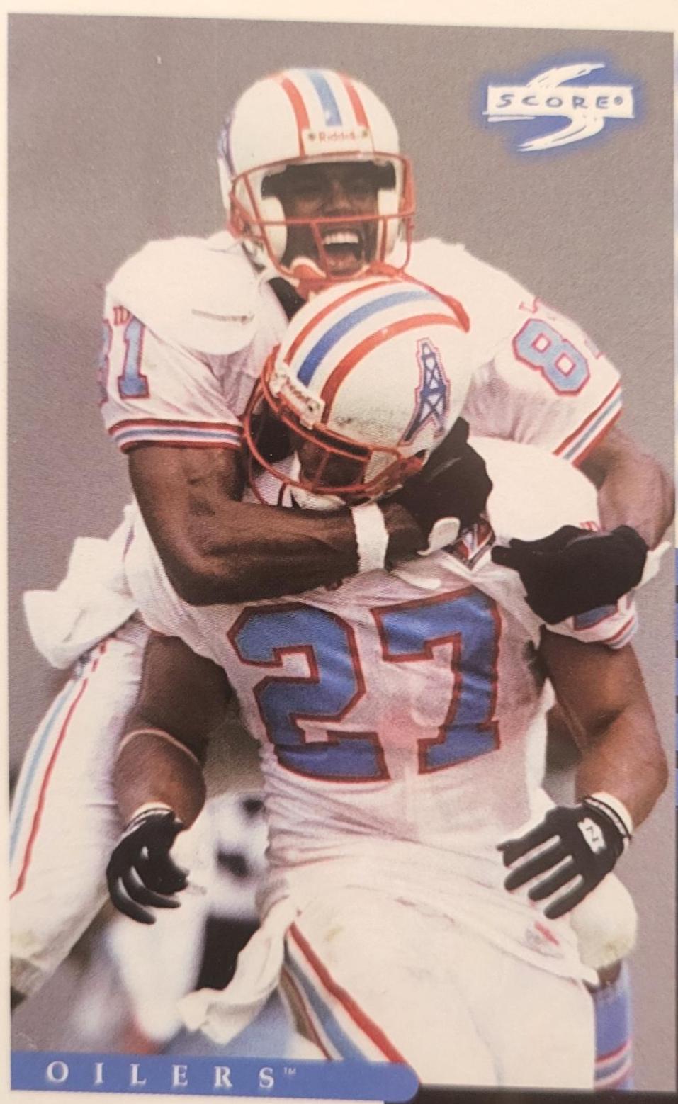 Chris Sanders #27 Football Cards 1998 Panini Score
